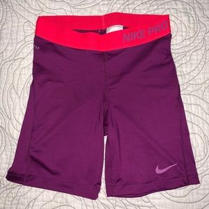 Nike Pro dri-fit shorts